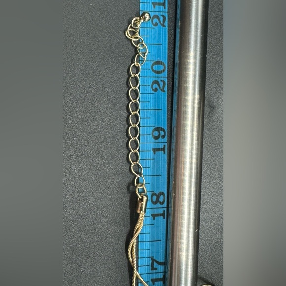 Thalia Sodi Gold Tone Gold Bead Necklace & Earrings Set - Picture 8 of 8